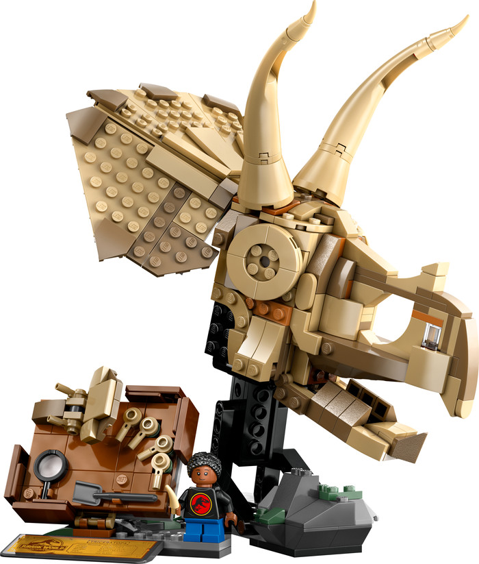 LEGO Jurassic World Dinosaurier-Fossilien: Triceratops-Schädel 76969 Main Image