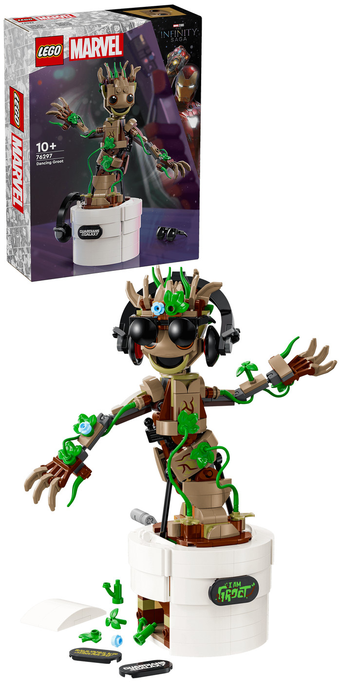 LEGO Marvel Tanzender Groot 76297 rechte seite