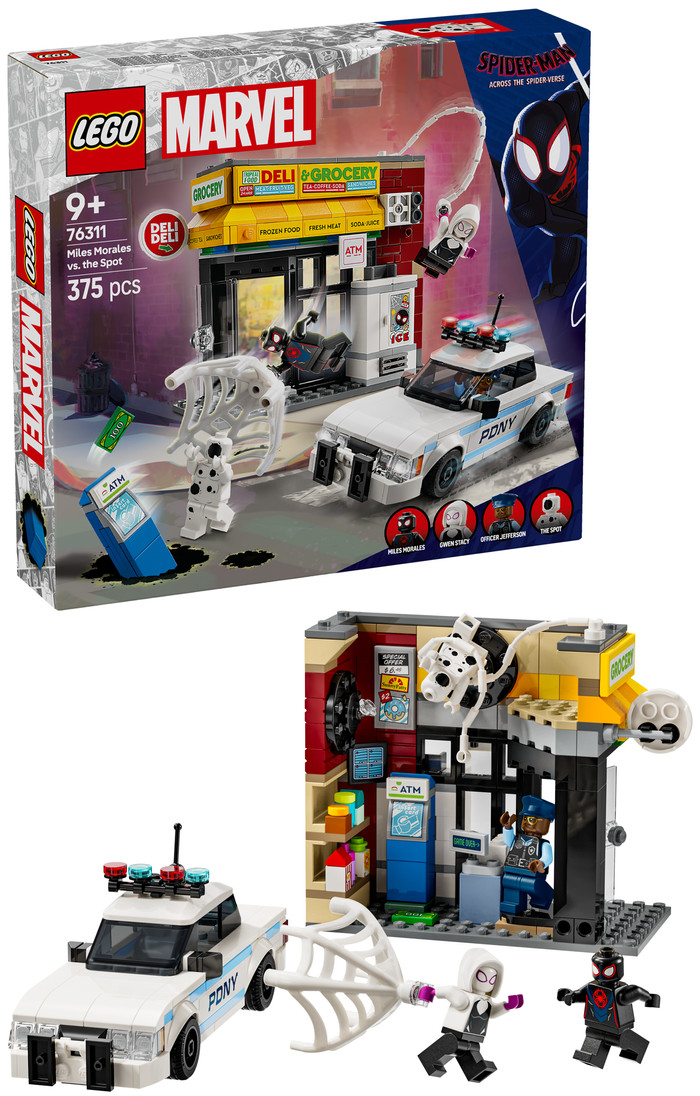 LEGO Marvel Spider-Verse: Miles Morales vs. Spot 76311 rechte seite