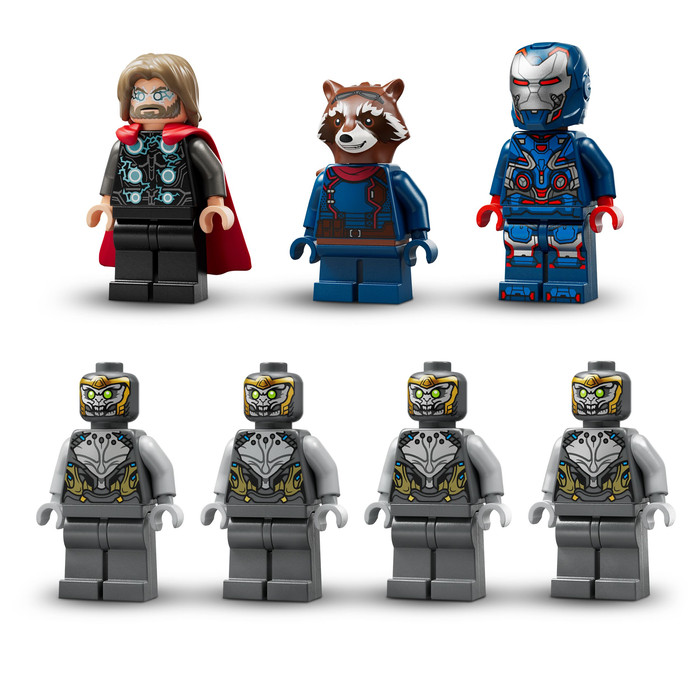 LEGO Marvel Avengers: Endgame Thor vs. Chitauri 76322 produkt in gebrauch