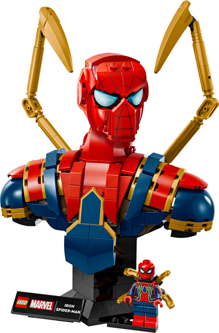 LEGO Marvel Iron Spider-Man Büste 76326 Main Image