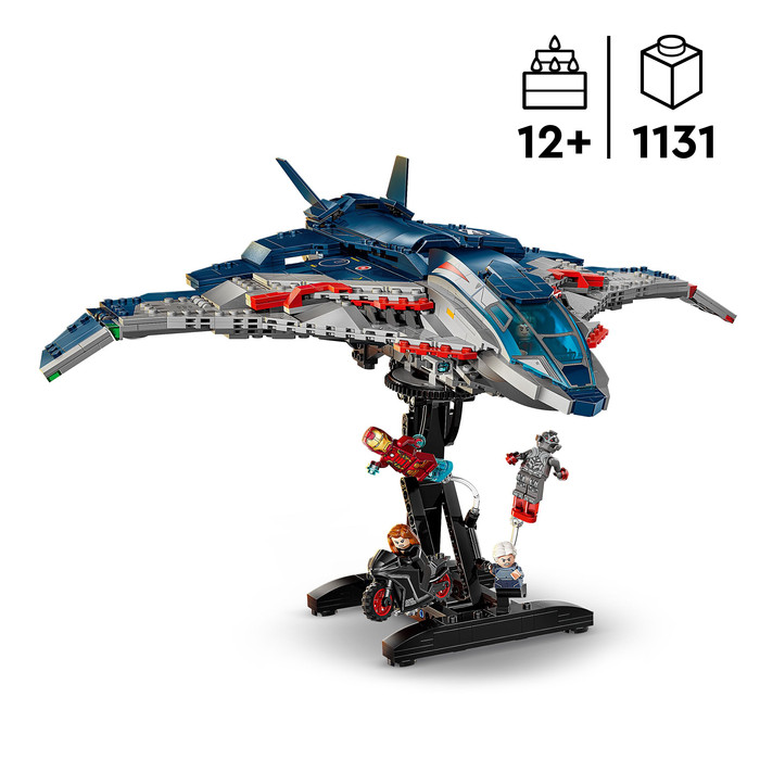 LEGO Marvel Avengers: Age of Ultron Quinjet 76325 product in use