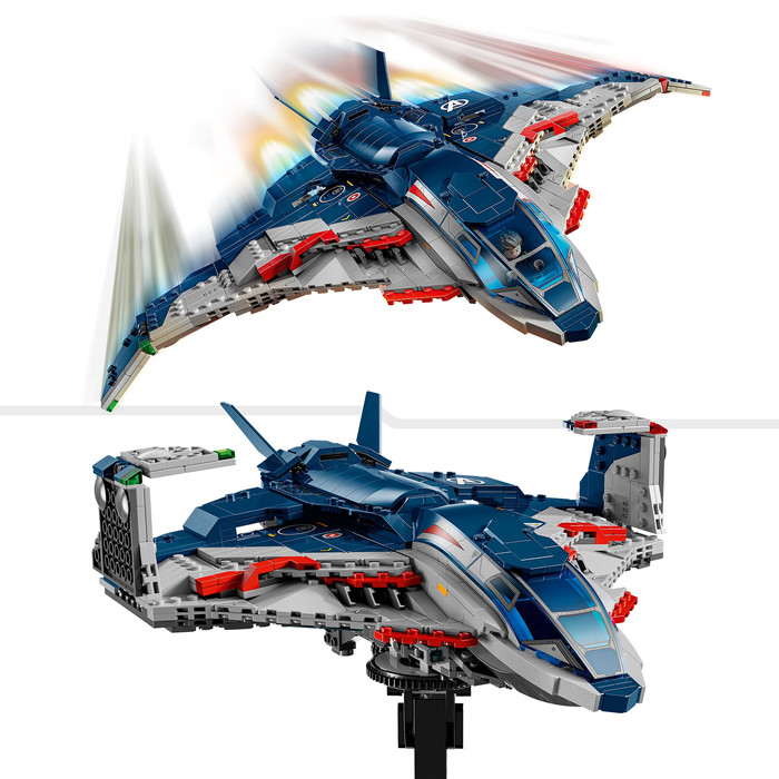 LEGO Marvel Avengers: Age of Ultron Quinjet 76325 product in use