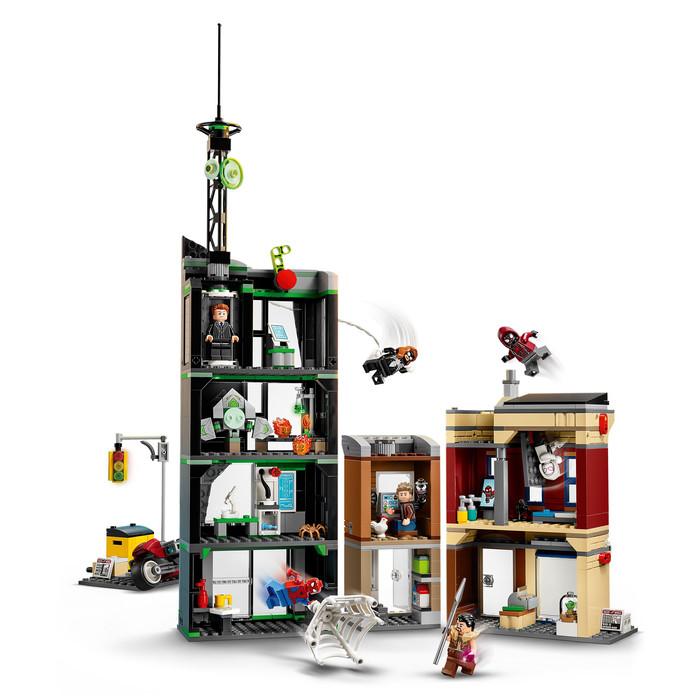 LEGO Marvel Spider-Man vs. Oscorp 76324 produkt in gebrauch