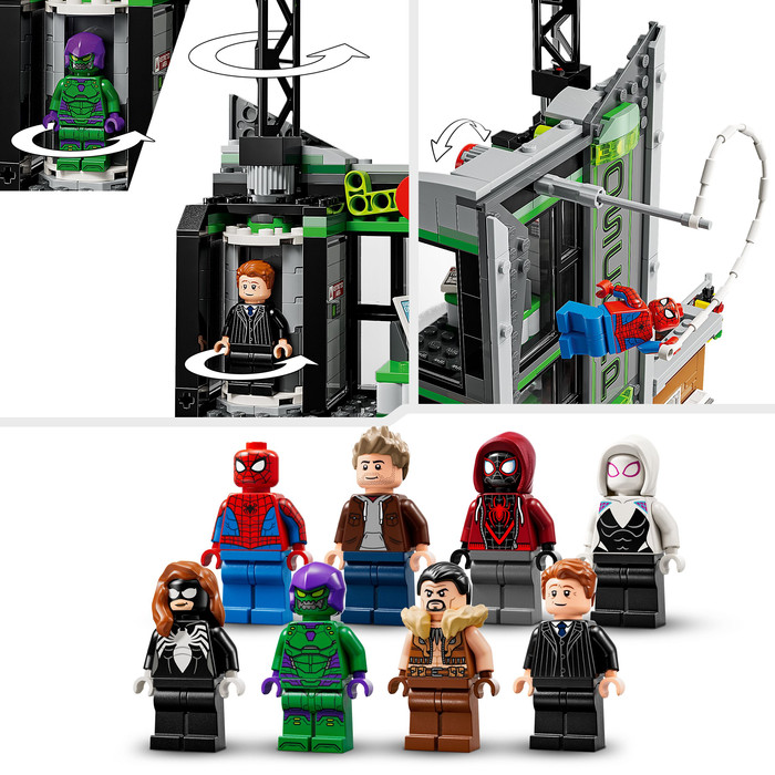 LEGO Marvel Spider-Man vs. Oscorp 76324 produkt in gebrauch