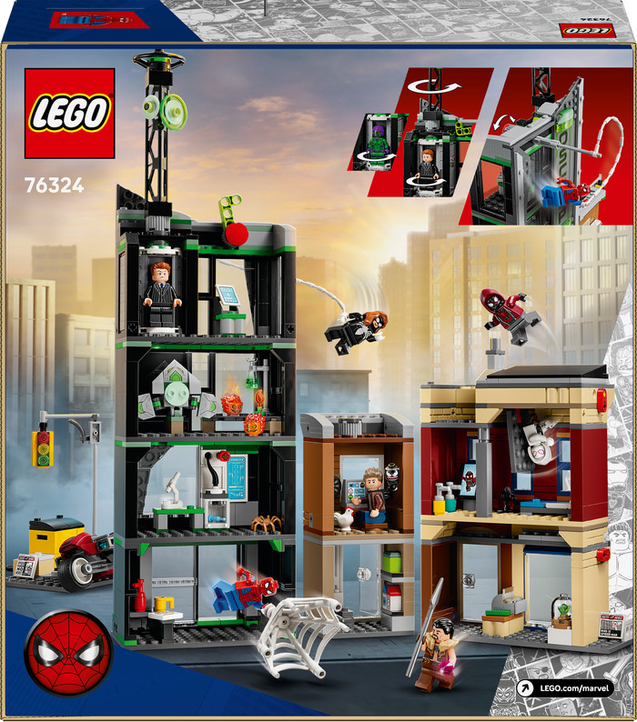 LEGO Marvel Spider-Man vs. Oscorp 76324 verpackung