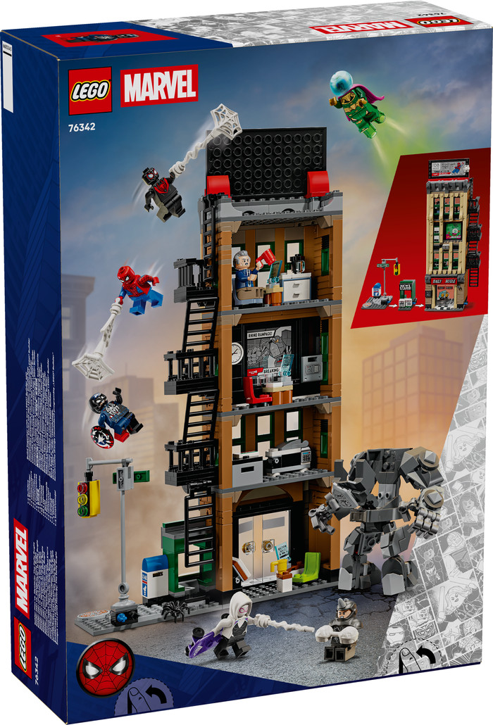 LEGO Marvel Spider-Man vs. Mysterio: Daily Bugle 76342 verpackung