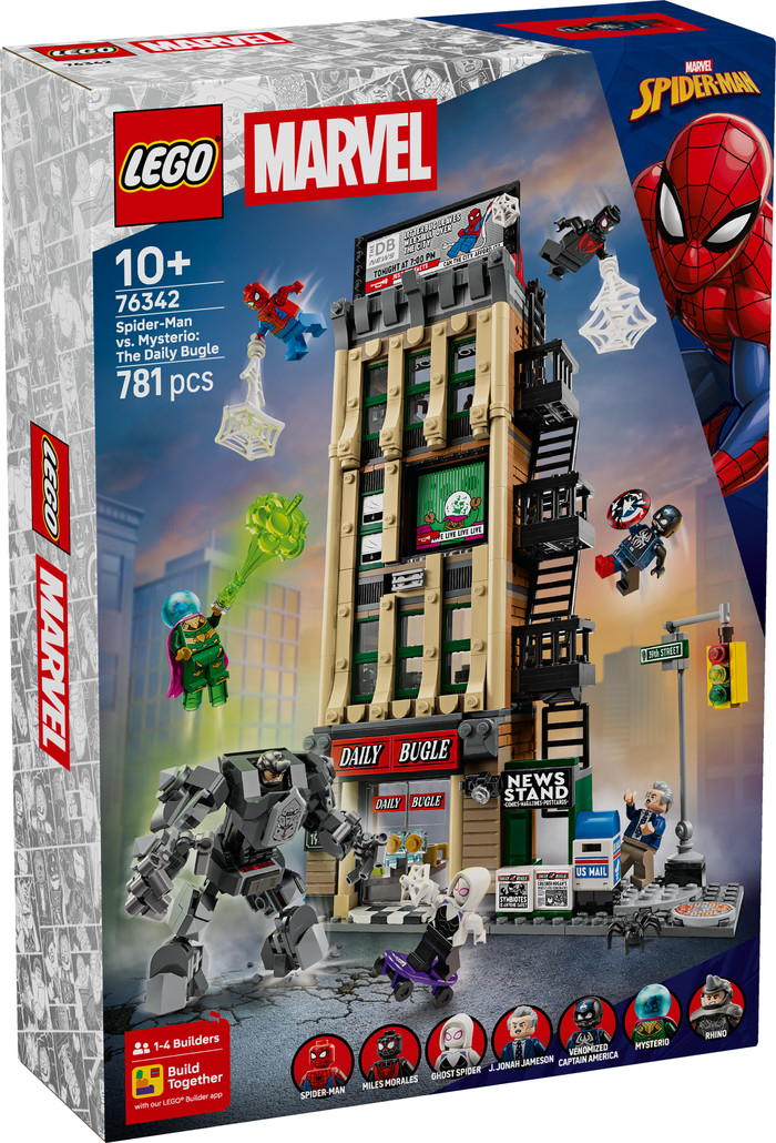 LEGO Marvel Spider-Man vs. Mysterio: Daily Bugle 76342 verpackung