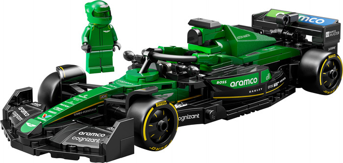 LEGO Speed Champions Aston Martin Aramco F1 AMR24 Race Car 77245 Main Image