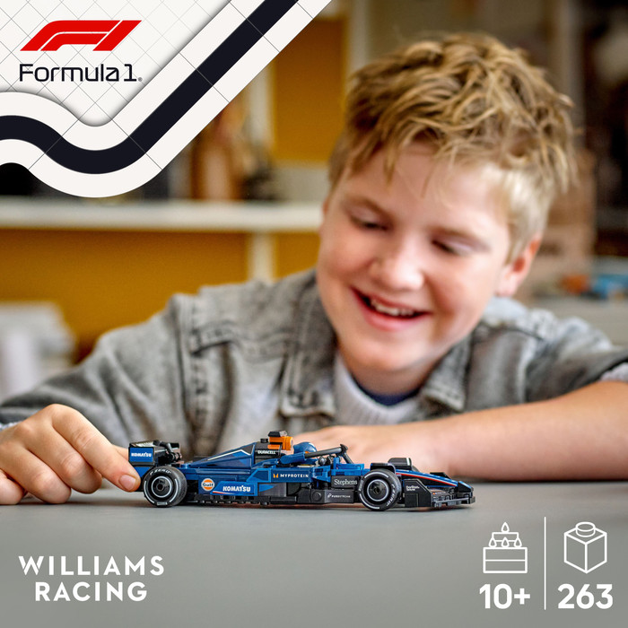 LEGO Speed Champions Williams Racing FW46 F1 Race Car 77249 visual supplier