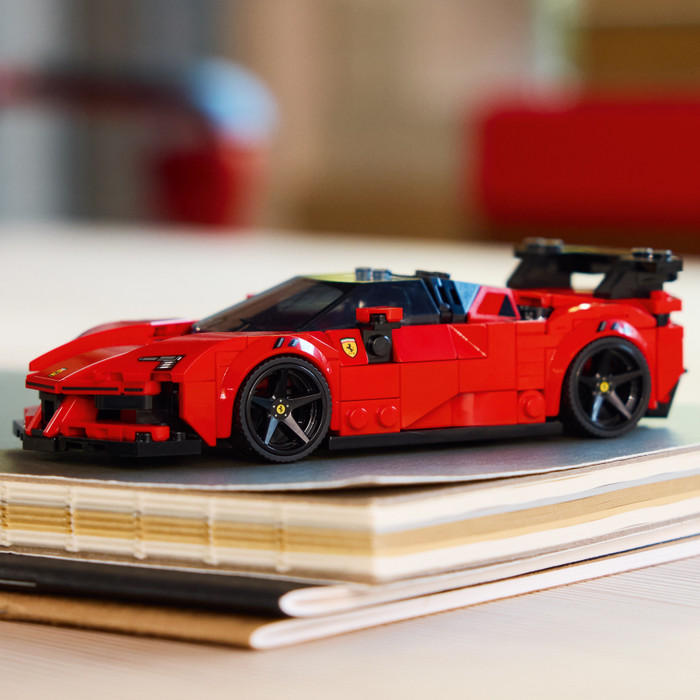 LEGO Speed Champions Ferrari SF90 XX Stradale Sports Car 77254 product in use