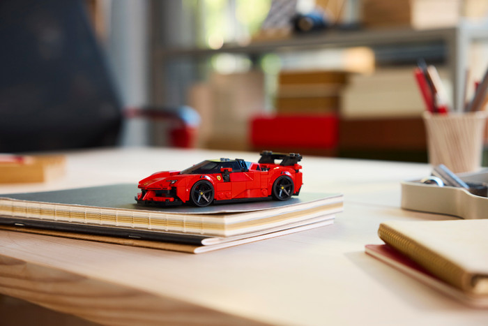 LEGO Speed Champions Ferrari SF90 XX Stradale Sports Car 77254 product in use
