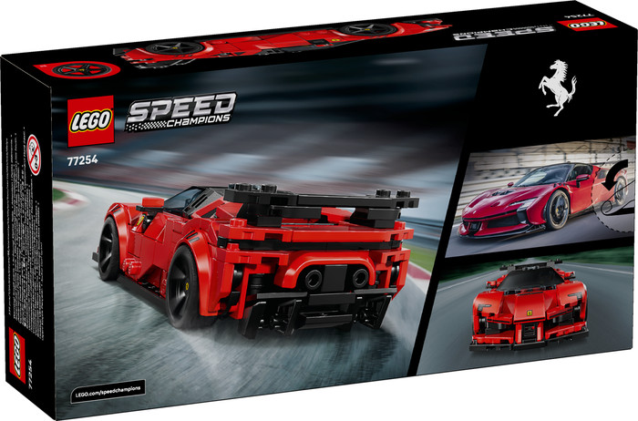 LEGO Speed Champions Ferrari SF90 XX Stradale Sports Car 77254 packaging