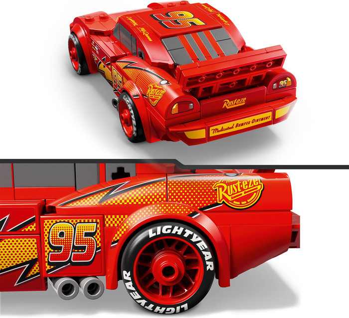 LEGO Speed Champions Lightning McQueen 77255 produkt in gebrauch