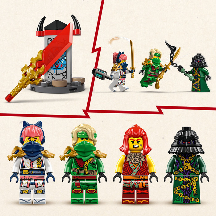LEGO NINJAGO Rontu the Master Dragon 71842 product in use