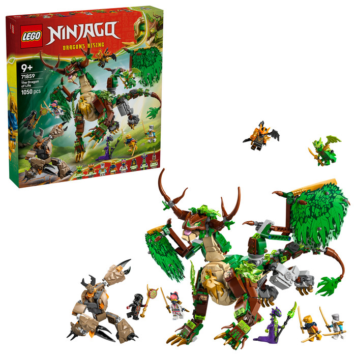 LEGO Ninjago Der Drache des Lebens 71859 rechte seite