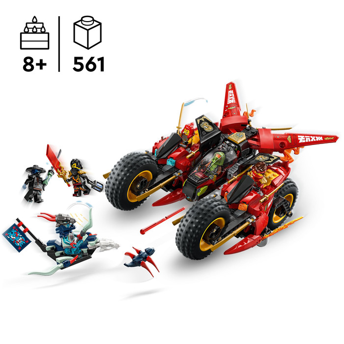 LEGO Ninjago Ninja-Actionflitzer 71844 produkt in gebrauch