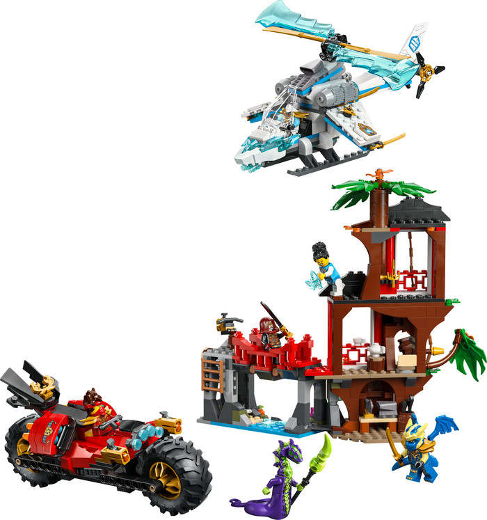 LEGO NINJAGO Ninja Vehicle Tree House Battle 71857 Main Image