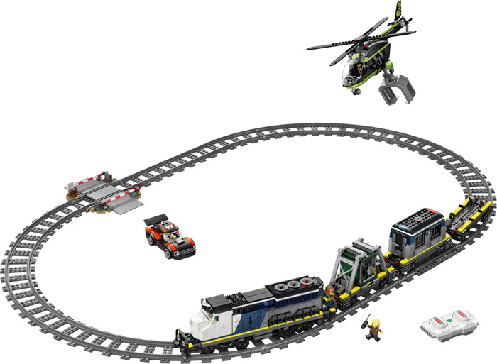 LEGO City Überfall auf den Polizeizug 60508 Main Image