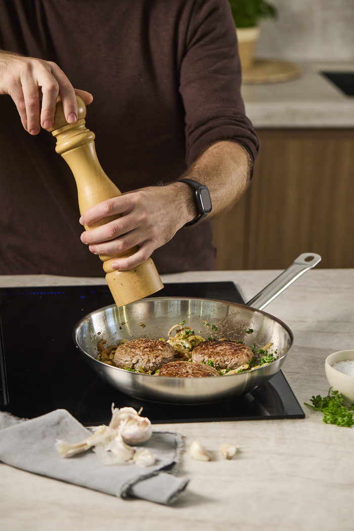 Demeyere Classic 3 Bratpfanne 20 cm produkt in gebrauch