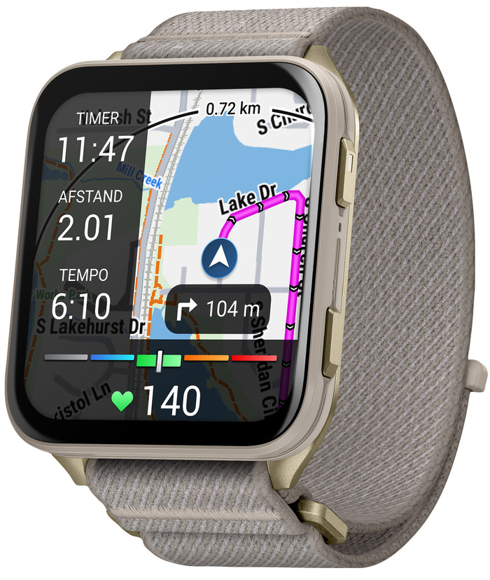 Garmin Venu X1 Gold detail