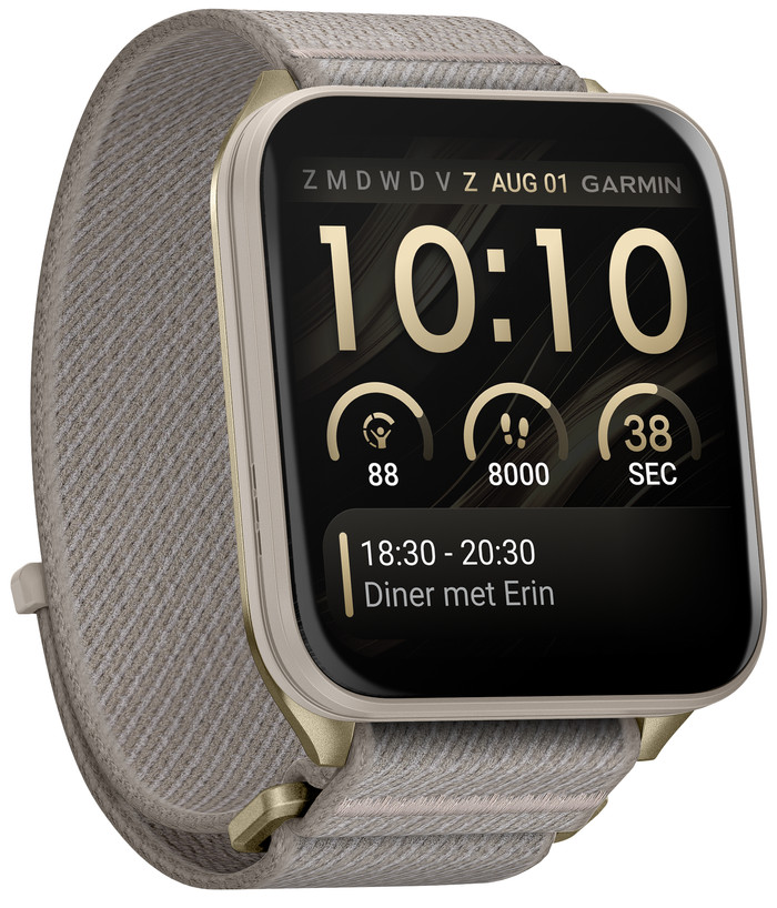 Garmin Venu X1 Gold front