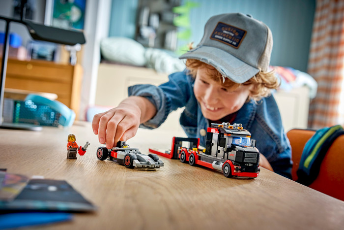 LEGO City F1 Set produkt in gebrauch