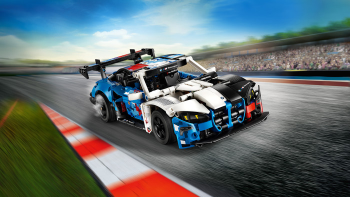 LEGO Technic BMW M4 GT3 EVO Race Car 42226 product in use