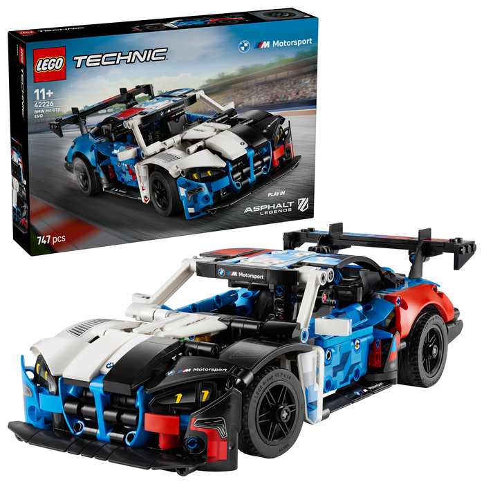 LEGO Technic BMW M4 GT3 EVO Race Car 42226 right side