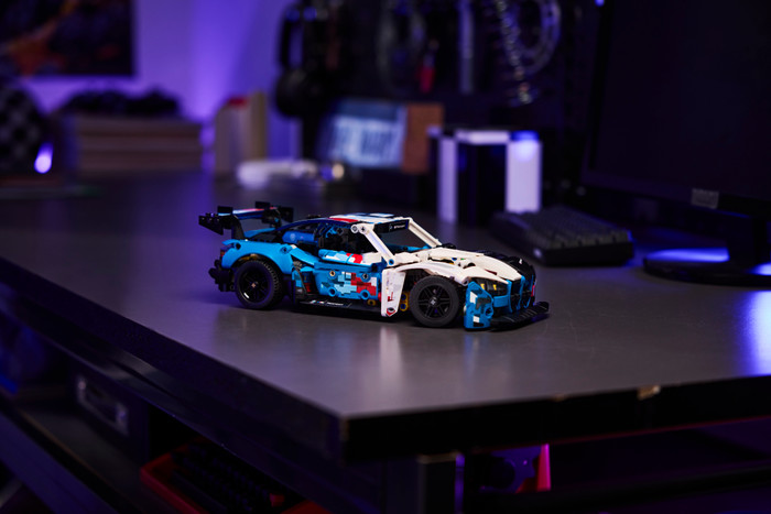 LEGO Technic BMW M4 GT3 EVO Race Car 42226 product in use