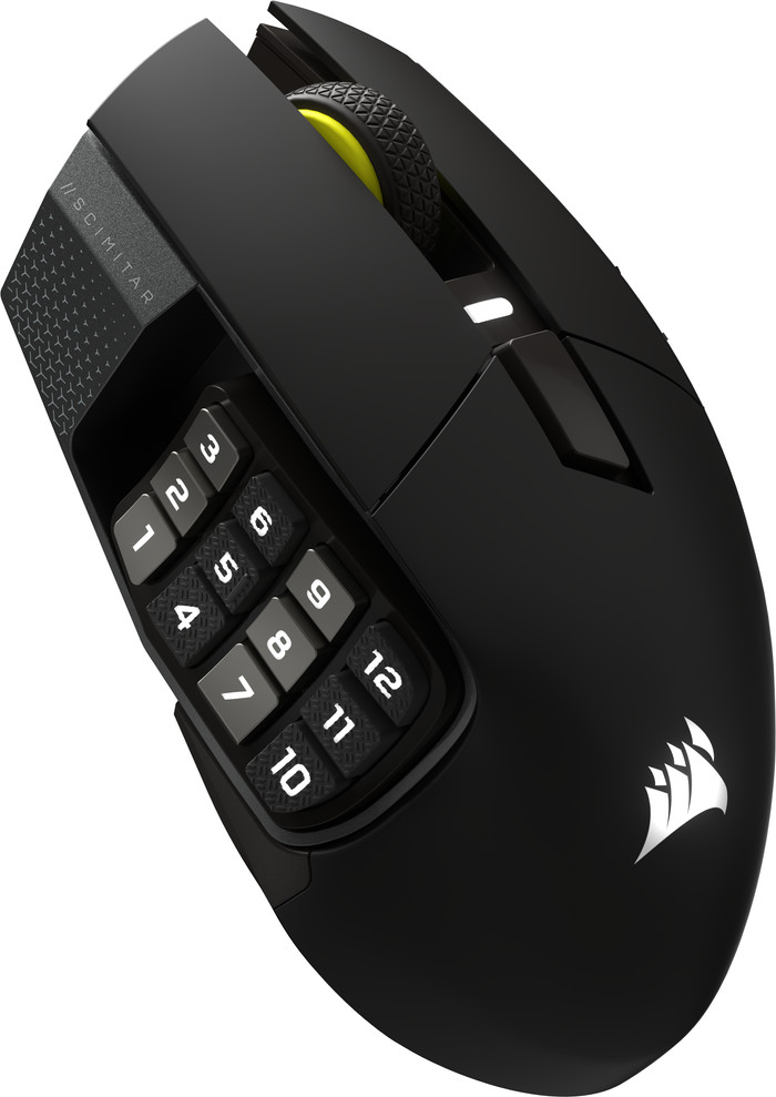 Corsair Scimitar Elite Wireless SE Gaming-Maus linke seite