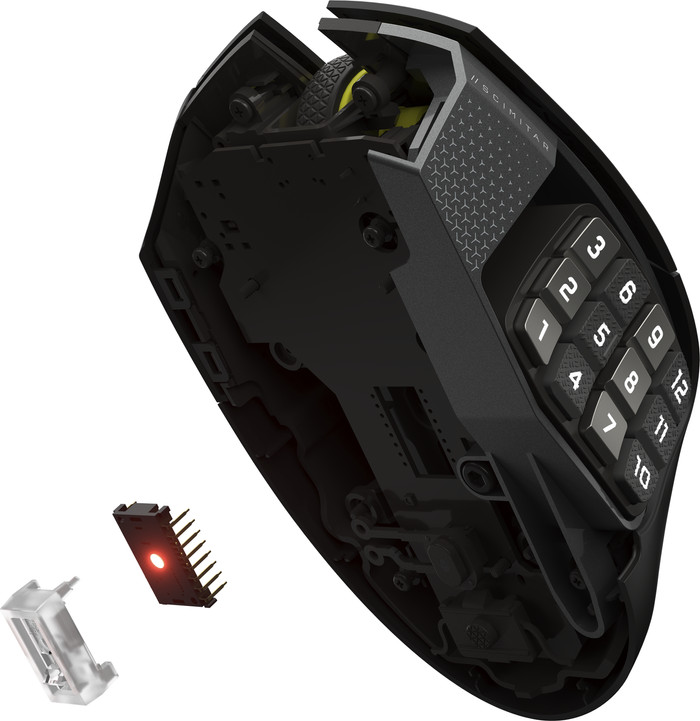 Corsair Scimitar Elite Wireless SE Gaming-Maus detail
