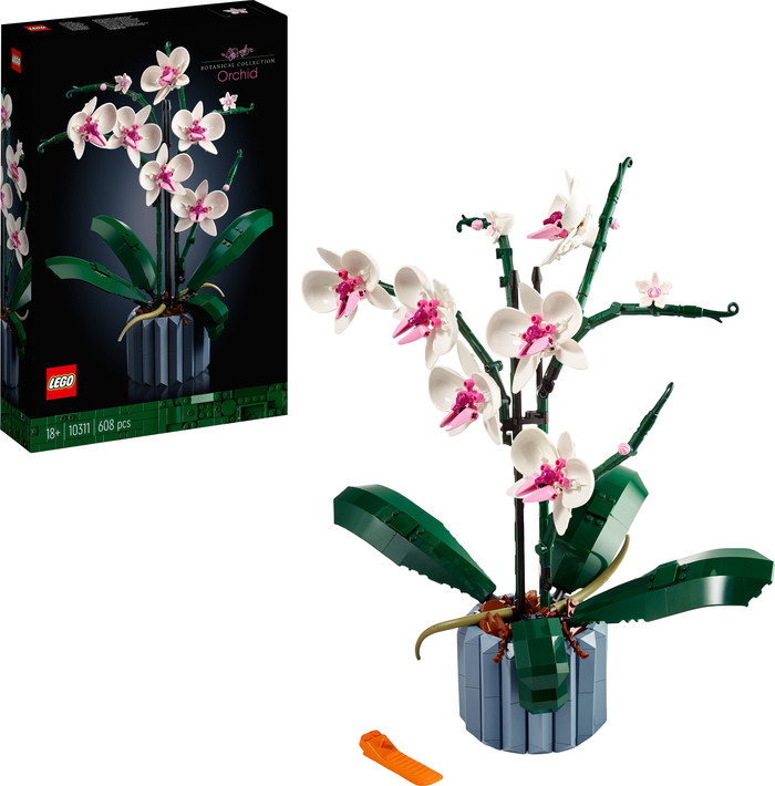 LEGO Botanicals Orchidee 10311 rechte seite