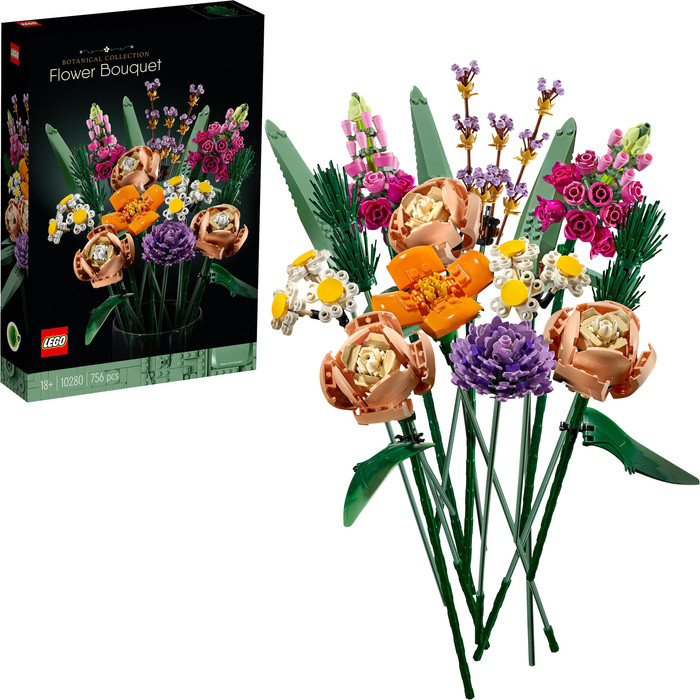 LEGO Botanicals Flower Bouquet 10280 right side