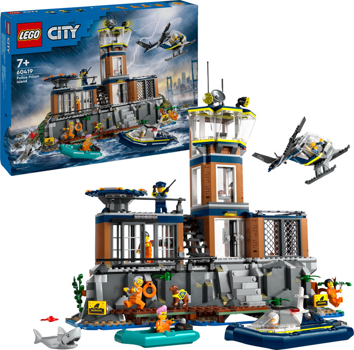 LEGO City Police Prison Island 60419 right side