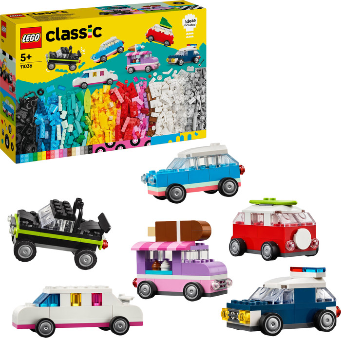 LEGO Classic Creatieve voertuigen 11036 right side