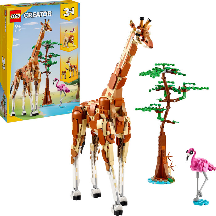 LEGO Creator 3-in-1 Wild Safari Animals 31150 right side