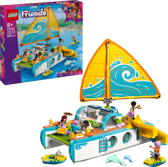 LEGO Friends Segelabenteuer 42664 rechte seite