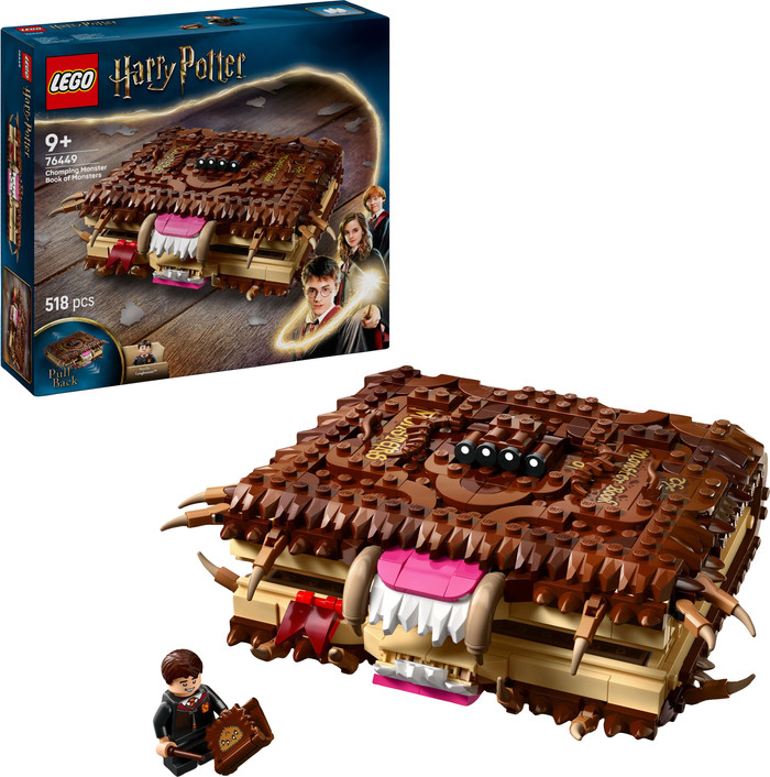 LEGO Harry Potter Beißendes Monsterbuch der Monster 76449 rechte seite