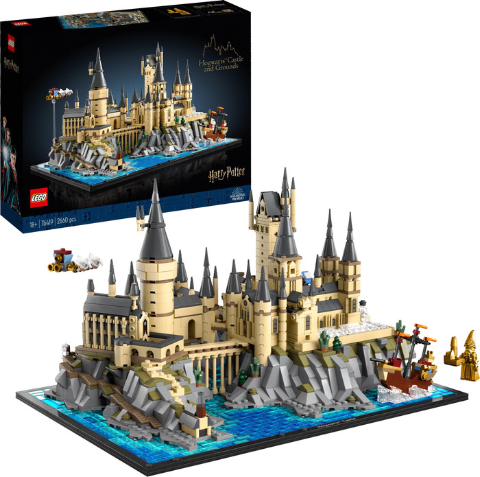 LEGO Harry Potter Hogwarts Castle and Grounds 76419 right side