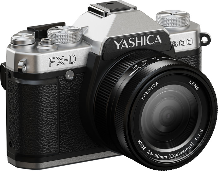 Yashica FX-D 300 Digital Film Simulation Kamera linke seite