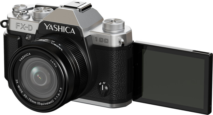 Yashica FX-D 100 Digital Film Simulation Kamera detail