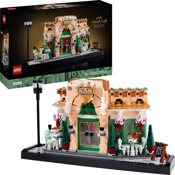 LEGO Icons French Café 10362 right side