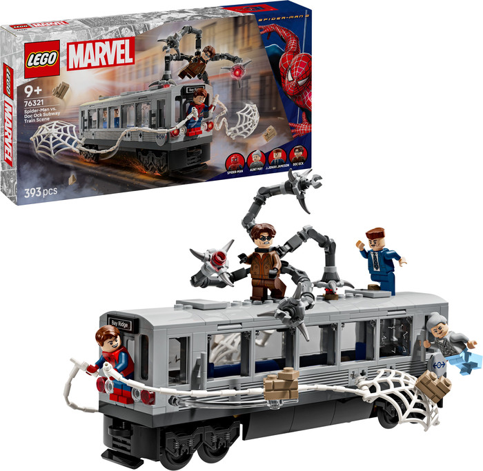 LEGO Marvel Spider-Man vs. Doc Ock: Showdown in der U-Bahn 76321 rechte seite