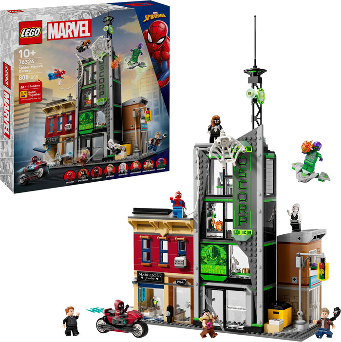 LEGO Marvel Spider-Man vs. Oscorp 76324 rechte seite