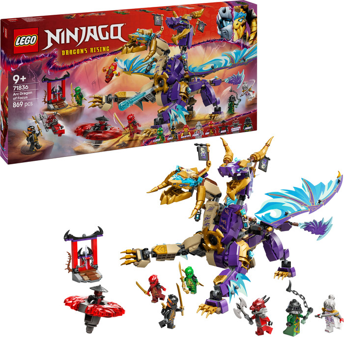 LEGO Ninjago Lichtbogendrache 71836 rechte seite