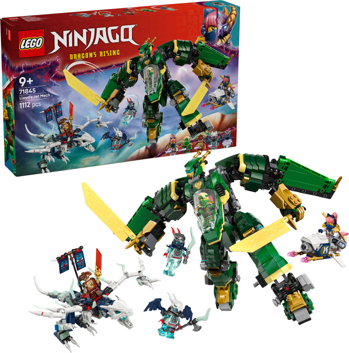 LEGO Ninjago Lloyds Jet-Mech 71845 rechte seite