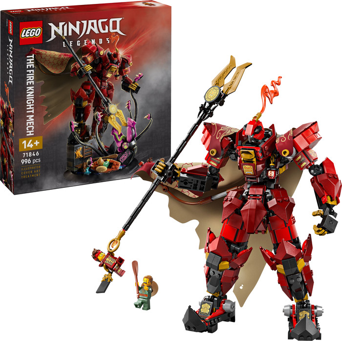 LEGO Ninjago Der Feuerritter-Mech 71846 rechte seite