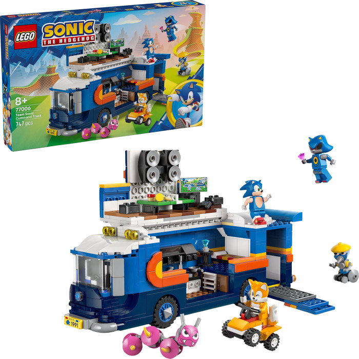 LEGO Sonic Team Sonics Kommando-Truck 77006 rechte seite