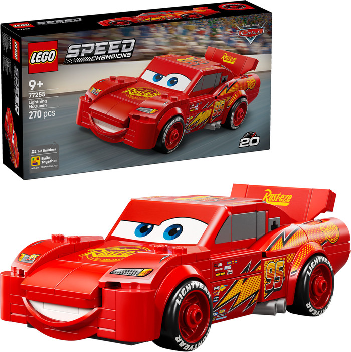 LEGO Speed Champions Lightning McQueen 77255 rechte seite
